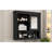 Wall Mounted Bathroom Cabinet With Mirror And 4 Adjustable Shelves, Perfect For Over Toilet Storage And Organization-1465252080