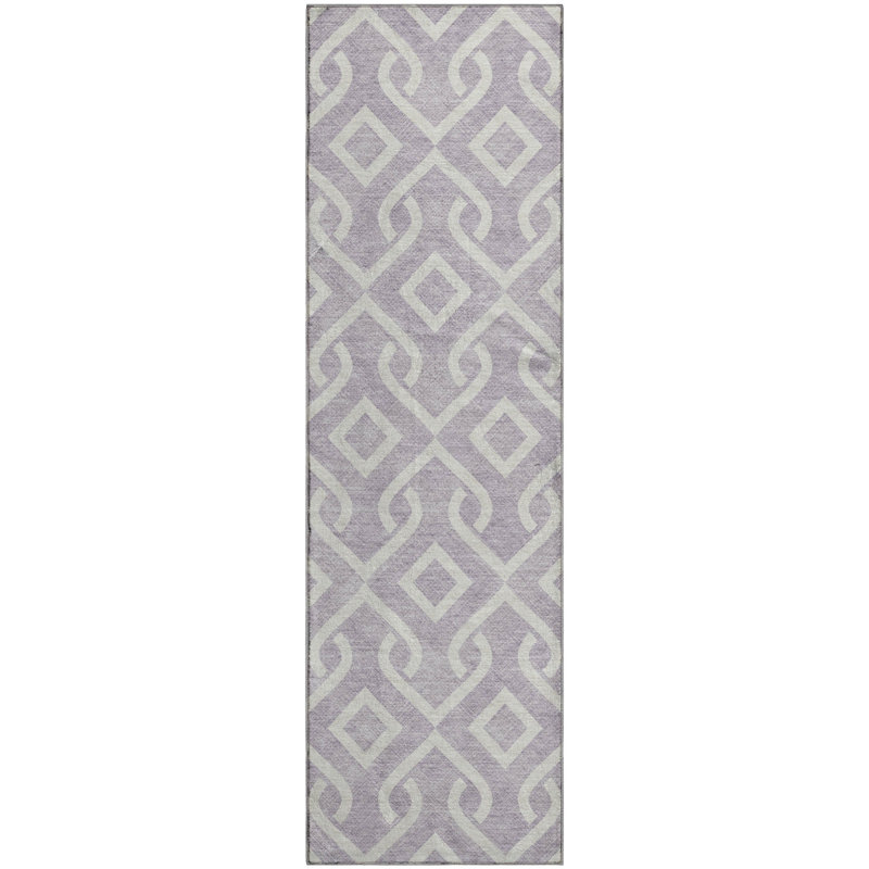 Premium Machine Washable Cerrito Lavender Rug, Runner 2'3" x 7'6"