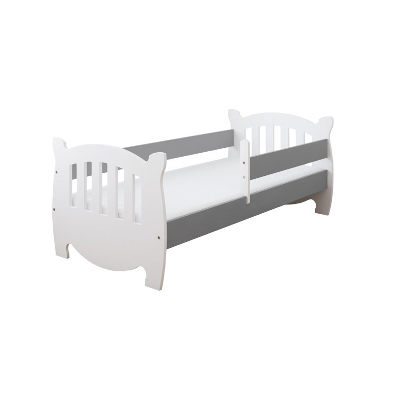 Langford Standard, White/Grey, European Toddler (80 x 160 cm)