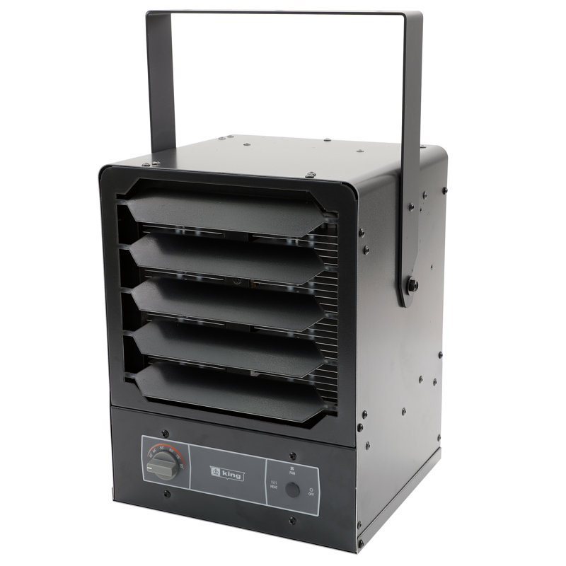 KBP Series 2 Unit Heater w/ Mounting Bracket, 240V, 5700W, 1 Phase, 23.8 Amps