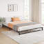 Structure de lit plateforme en métal, aucun sommier requis-997285112-1004089449
