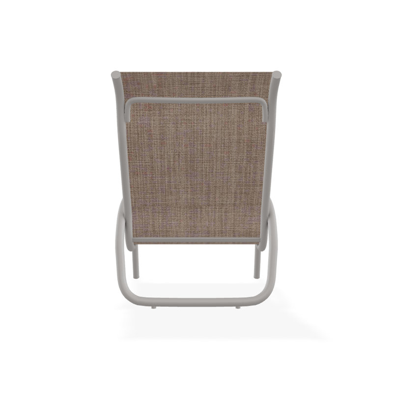 Beach Chair, Textured Warm Gray, Augustine Fennel Sunbrella®