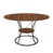 Plateau noyer / base noire