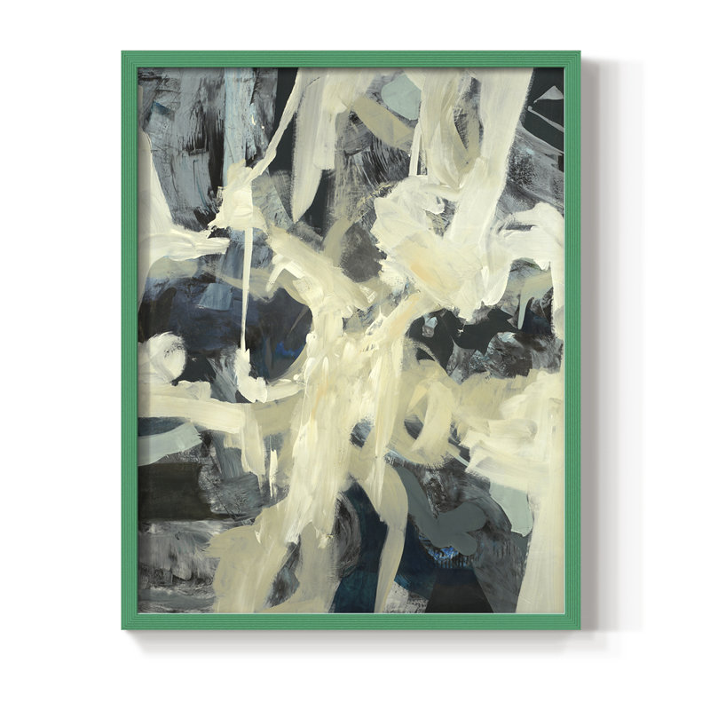 Reproduction encadrée Bearers - bois massif, Vert, H 10 po x l 8 po