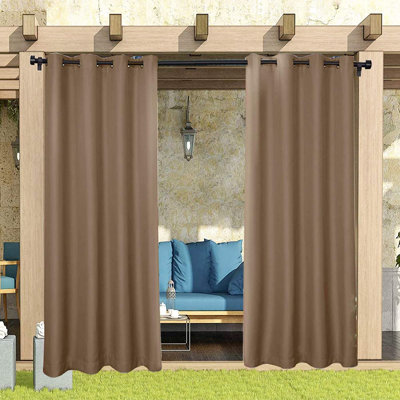 Casto Cotton Blackout Curtains / Drapes Pair