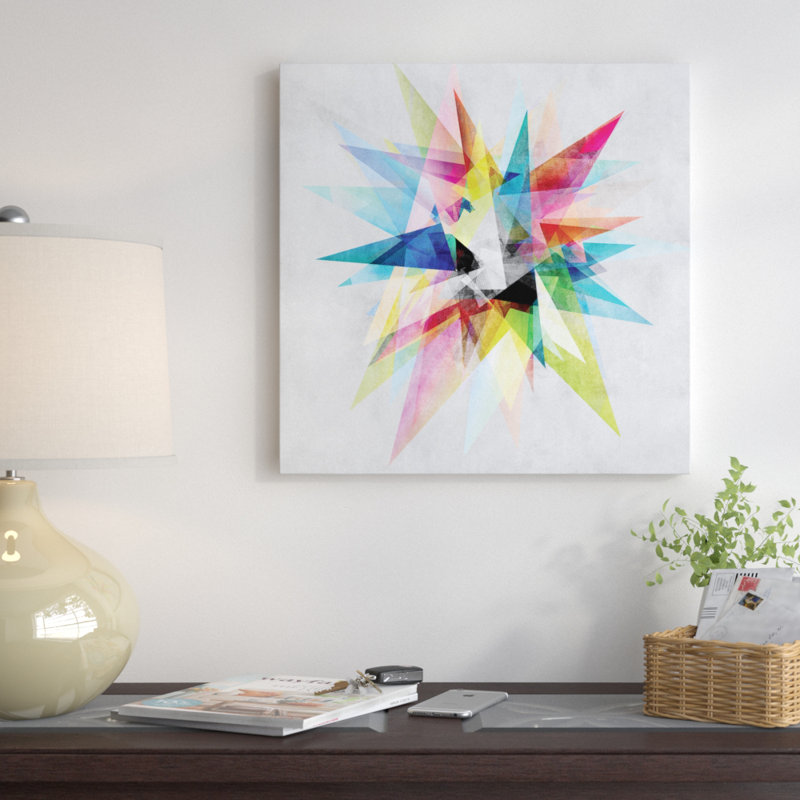 Point. « xz », reproduction d’impression sur toile, H 48 po x l 48 po x P 1,5 po