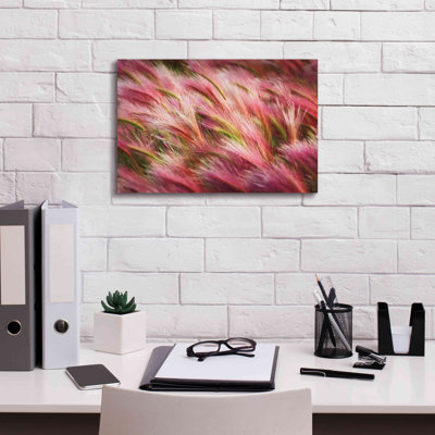 Hokku Designs «Foxtail Barley II» par Alan Majchrowicz, estampe numérique sur toile