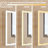 Smart LED Bathroom Medicine Cabinet with Time, Temperature Display & Adjustable Lighting
