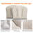  Outdoor Patio Chair of Woven Rope Conversation Chairs, Powder-coated Aluminum Frame for Deck-900146083-900146084