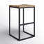 Tabouret en bois massif-1035332177