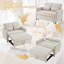 2 Seater Linen Sofa Bed-822710150