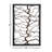 Handmade Traditional Plants & Flowers Wall Decor on Solid Wood