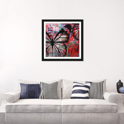 «Butterfly IV», impression sur toile