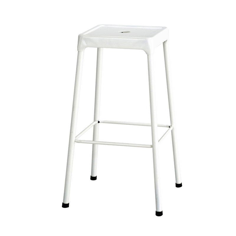 29" Bar Stool, White