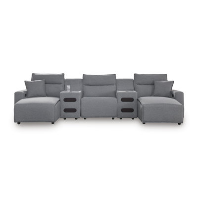 Modmax 5-Piece Power Reclining Sectional with Chaise
