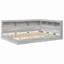 Vidaxl Bookcase Bed Engineered Wood