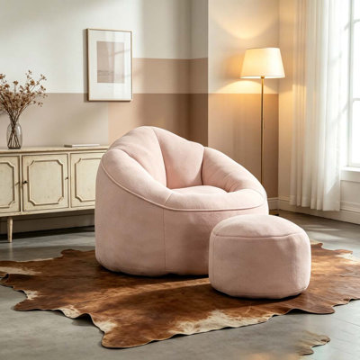 Fauteuil à billes Fauteuil à billes en mousse à haute pression Fauteuil à billes en mousse avec rembourrage en mousse pour adulte