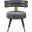 Chaise d'appoint rembourrée en velours Reimers-1441763670