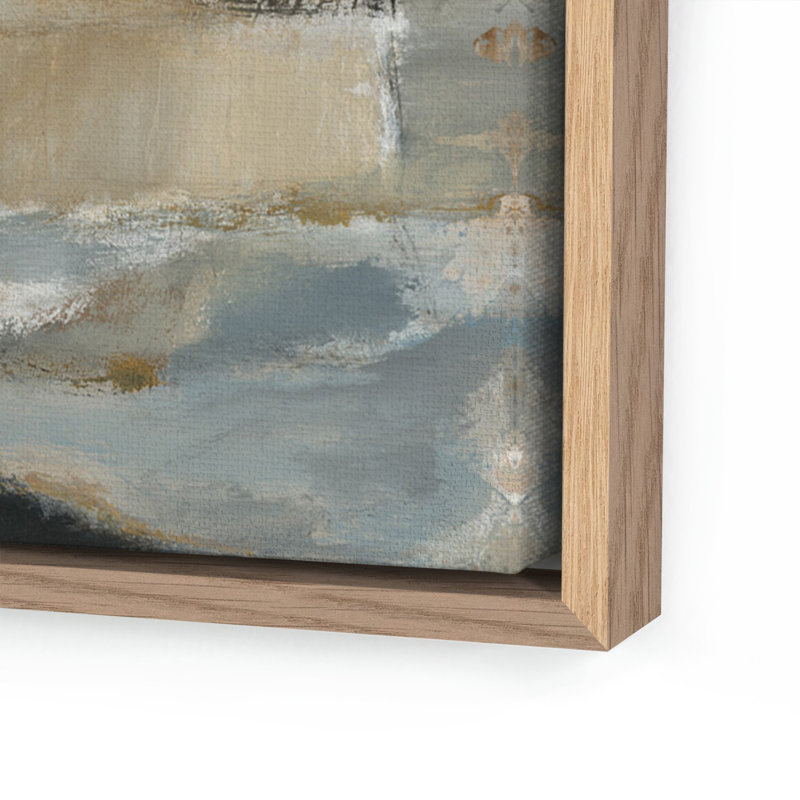 Pinnacle Painting by Melanie Biehle, White Oak Canvas Floater Framed, 32.5" H x 40" W