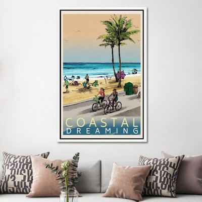 Coastal Dreaming 1 Piece Painting on Canvas