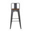 Julianne Counter Stool with Metal Frame-2102586729
