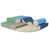 Bleu / brun / vert / beige est en rupture de stock