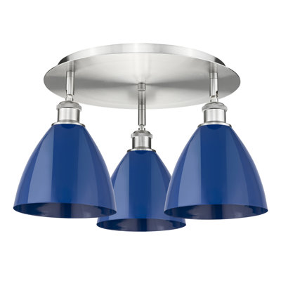 Plafonnier encastré 3 lumières 7,5 po Allare