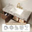 Meuble-lavabo de salle de bain 48 po Luxury