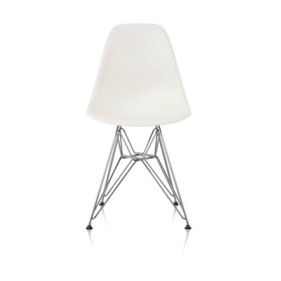 Leffie Chair With Chrome Legs