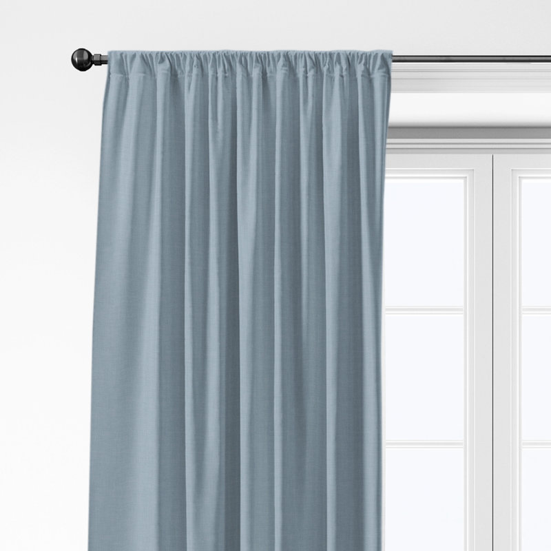 Ensemble de 2 draps en coton Shay, Bleuet , L 50 po x L 168 po