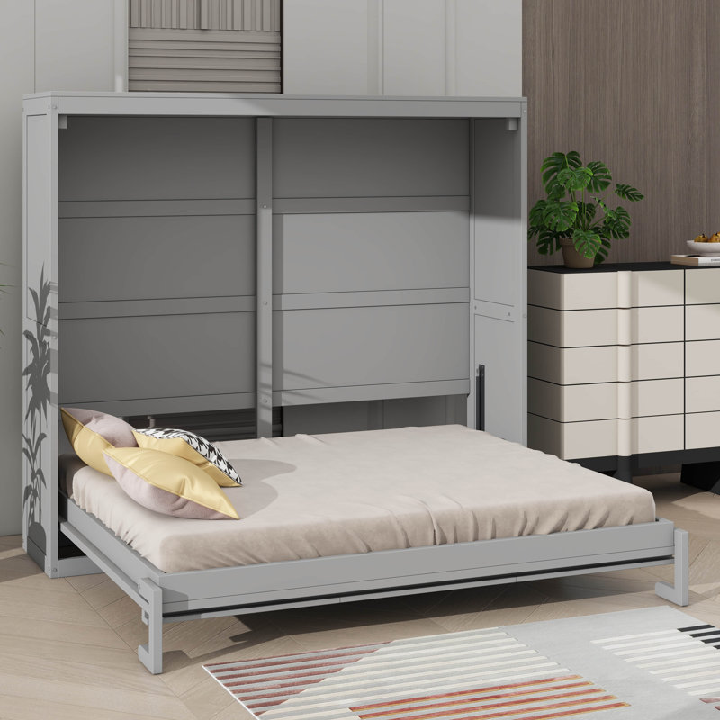 Lit escamotable escamotable Murphy, Gris