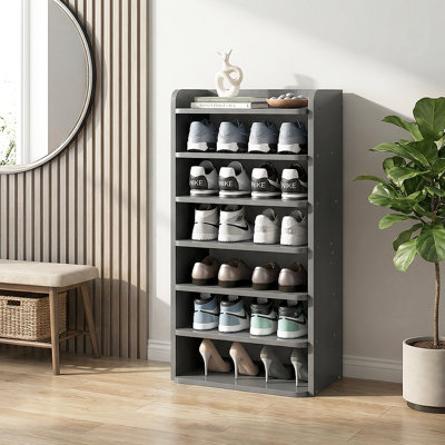 14 Pair Shoe Rack
