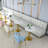 Simple Leisure Restaurant Dessert Shop Cafe Bench Faux Leather Upholstered Bench-100709526