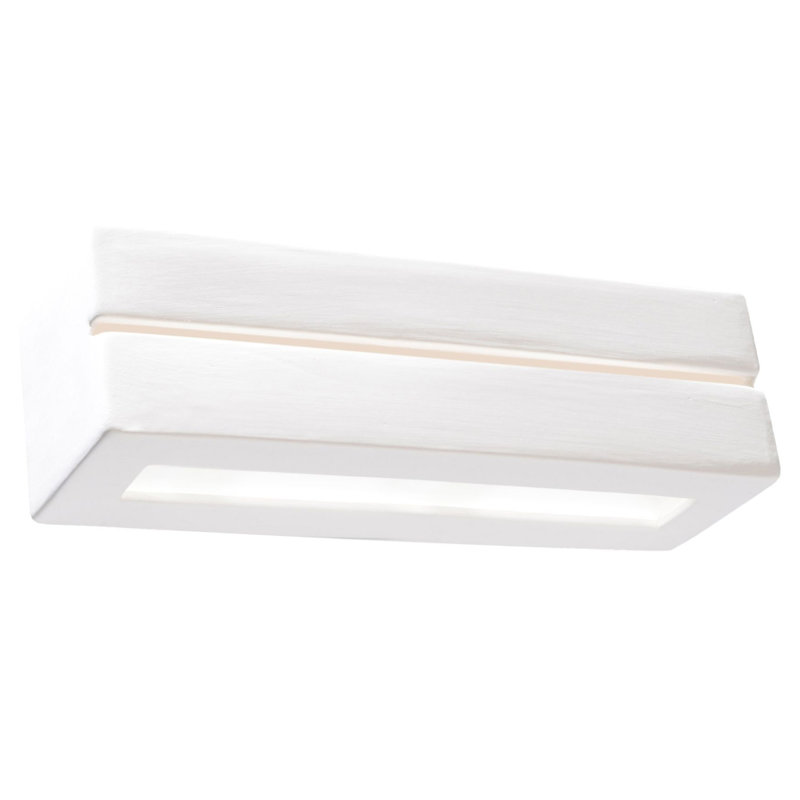 Saturnino Ceramic Flush Mounted Sconce