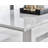 Areza High Gloss Extendable Dining Table Set with Luxury Faux Leather Dining Chairs-969679577-995843312