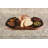 Charcuterie Board with 4 Ceramic Dishes