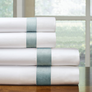 Ensemble de draps pour chambre d'amis 4 pièces 100% coton