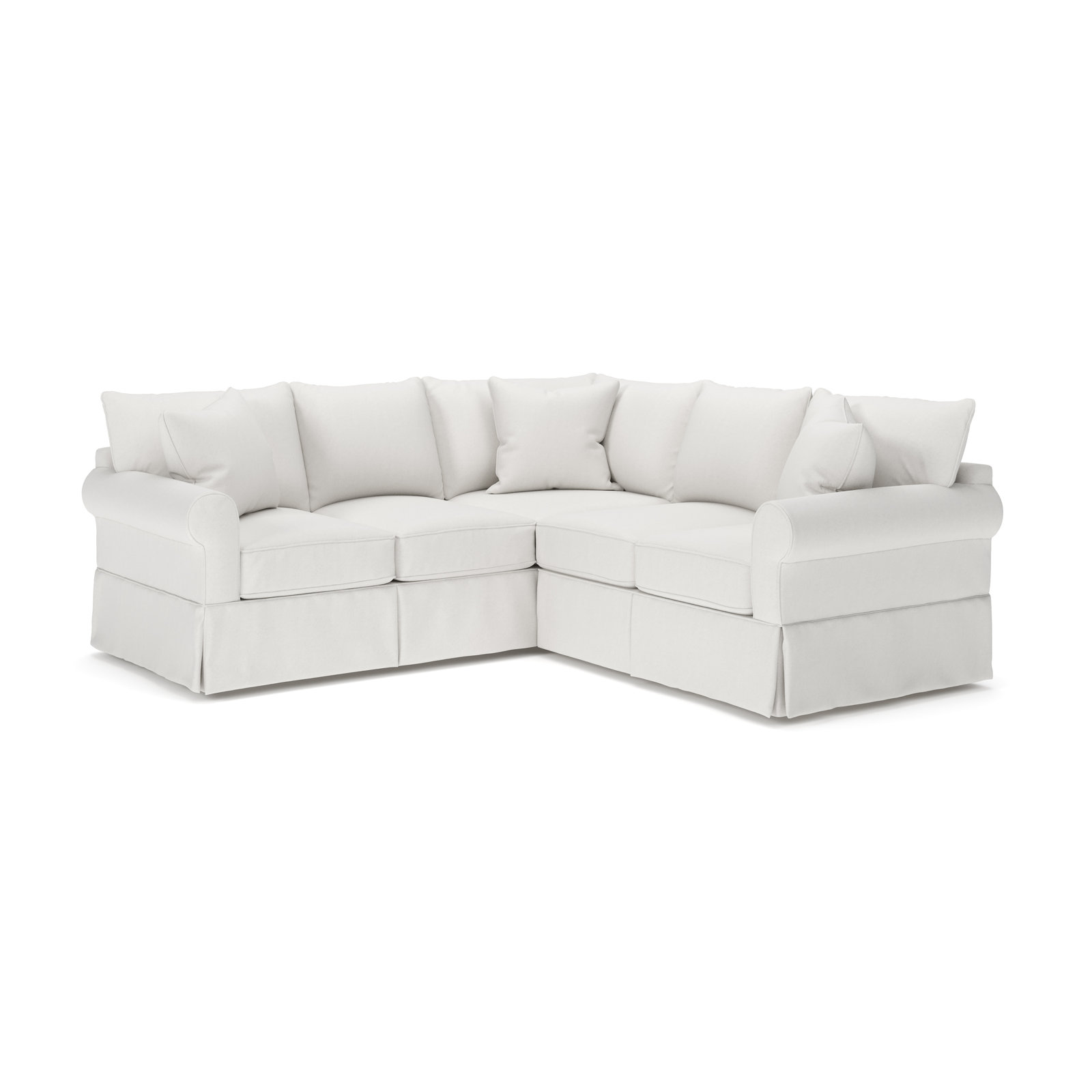 Amari 94" Wide Corner Sectional, Left Hand Facing, Macarena Beige