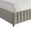 PLATE-FORME WINGBack pleine grandeur, lit de rangement surélevé en lin gris-323730700-323730701