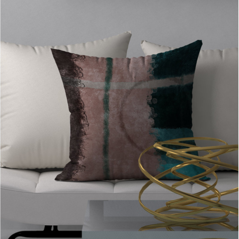  Housse de coussin carré et insert, 24" X 24"
