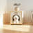 Scandinavian-style Solid Pet House For Small Pets, 21 Function Side Table, Cream White, American Casual Design