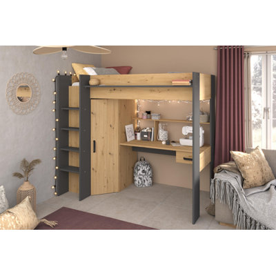Vermont Storage Kids Bed with Desk