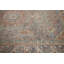 Tapis traditionnel gris à motif floral