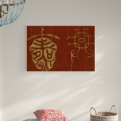 «Japanese Symbols II» par Baxter Mill, impression sur toile tendue