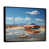 Black Floater Framed