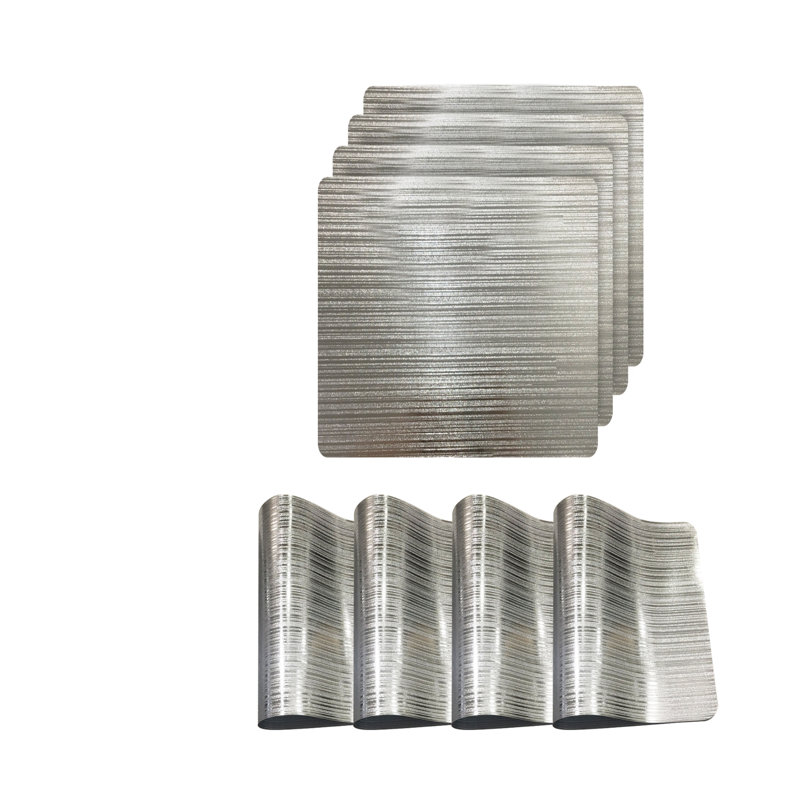 Napperon Joelie, Argent, 15 po x 15 po