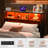 Kulthum Upholstered Headboard with Storage Bags-1151887798-1151887796