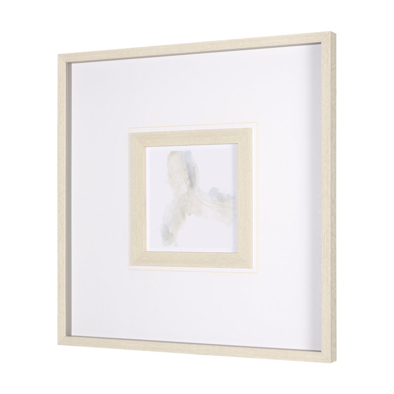 Vapor VII by June Vess a Hand Embelished Textured Framed Art Print Matted under Glass