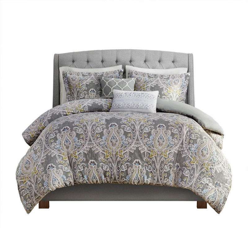Ensemble de housse de couette en coton 5 pièces