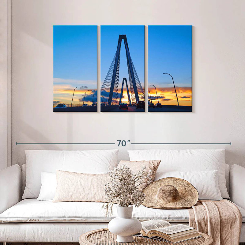 Lilie Cooper River Bridge, 28" H x 45" W